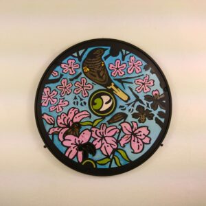 ‘Bird Flowers’ Manhole Cover (article: 401A)