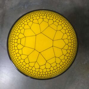 ‘Voronoi’ Bijzet Tafel (artikel: 501A)